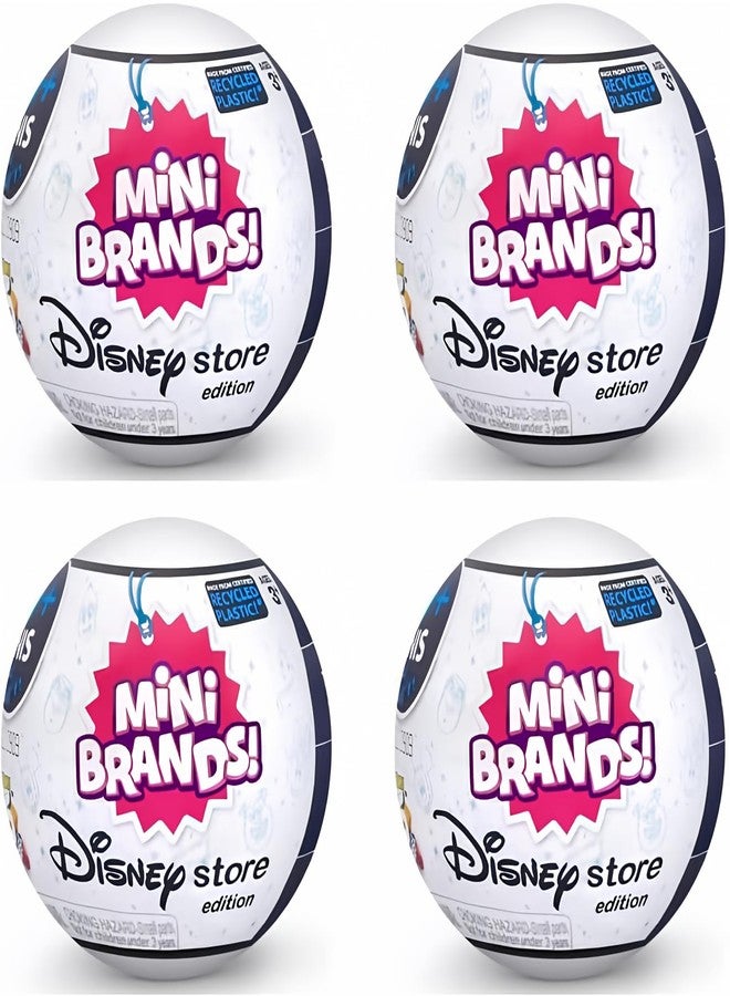 5 سبرايز مجموعة كبسولات التجميع الحصرية من سلسلة 5 Surprise Mini Brands Disney Store (4 كبسولات) - Image 1
